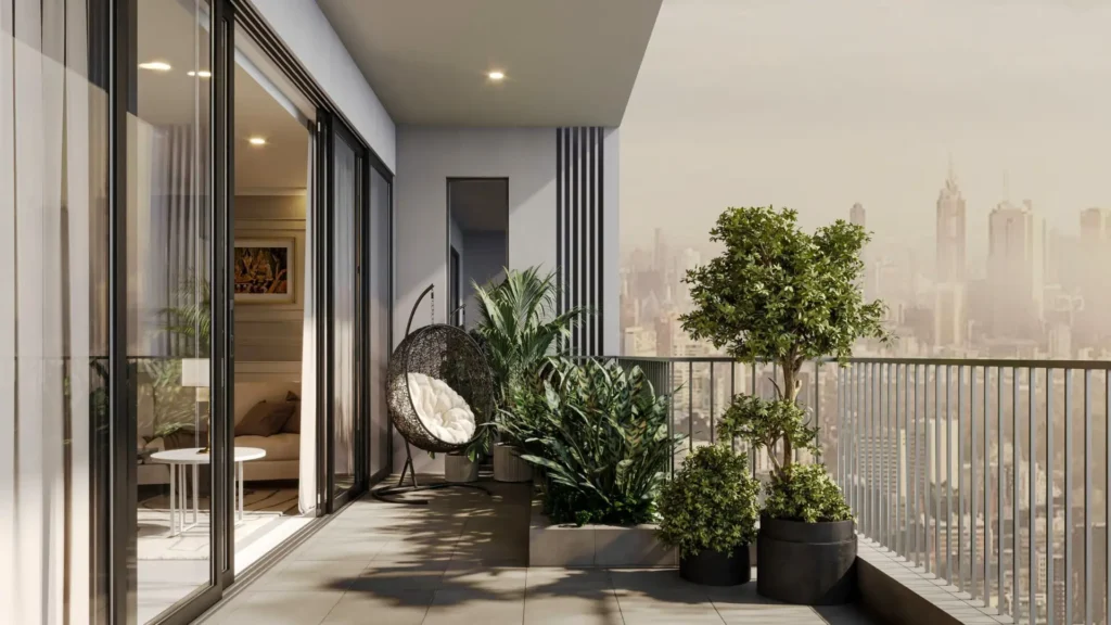Primarc Aahana balcony view