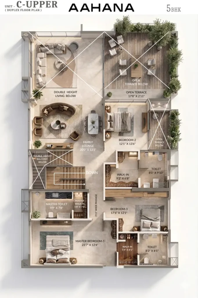 Primarc Aahana floor plan