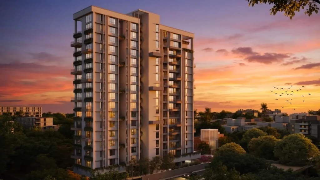 Primarc Aahana sunset view