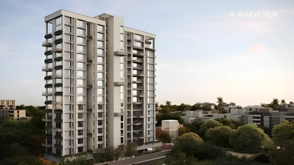 primarc aahana building view .